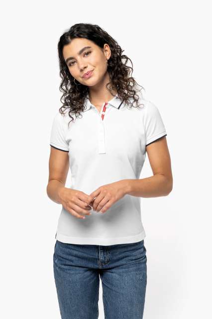 TRICOU POLO DAMA PIQUÉ KNIT KA252