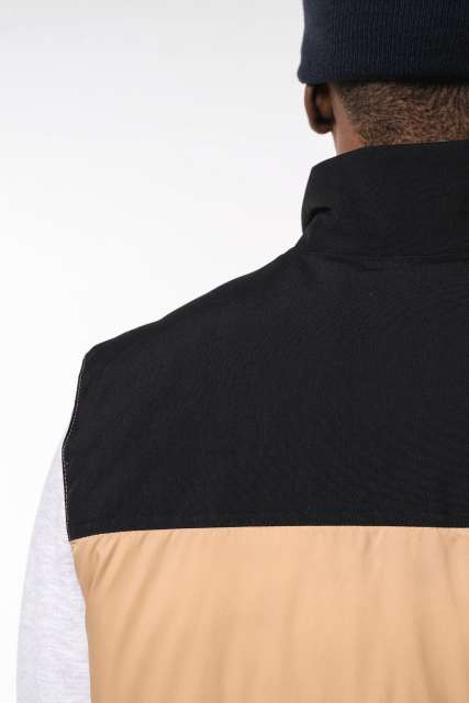 UNISEX BI-TONE PADDED BODYWARMER