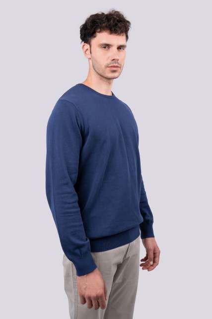 PULOVER BUMBAC FIN GULER ROTUND BARBATI LE900