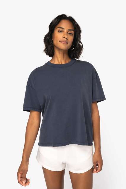 TRICOU DAMA WASHED EFFECT OVERSIZED