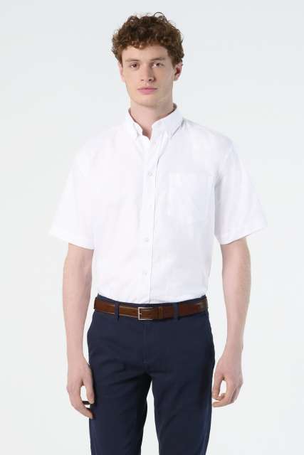 CAMASA CU MANECA SCURTA OXFORD BARBATI