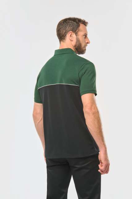 TRICOU POLO ECO-FRIENDLY TWO-TONE