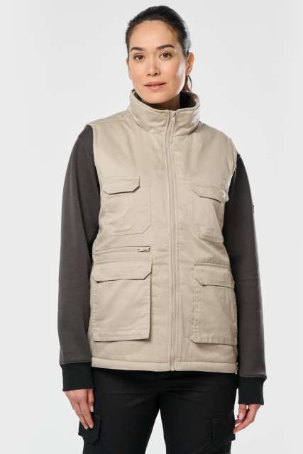 VESTA PADDED MULTI-POCKET POLYCOTTON
