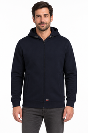 HANORAC UNISEX HOODED SWEAT JACKET WASHABLE 60°C T44