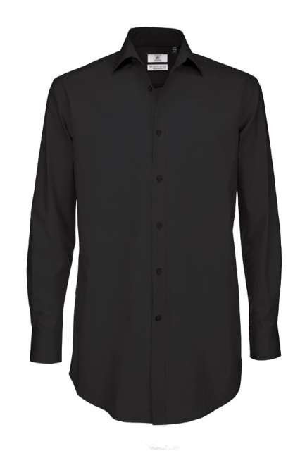 B&C BLACK TIE LSL /MEN