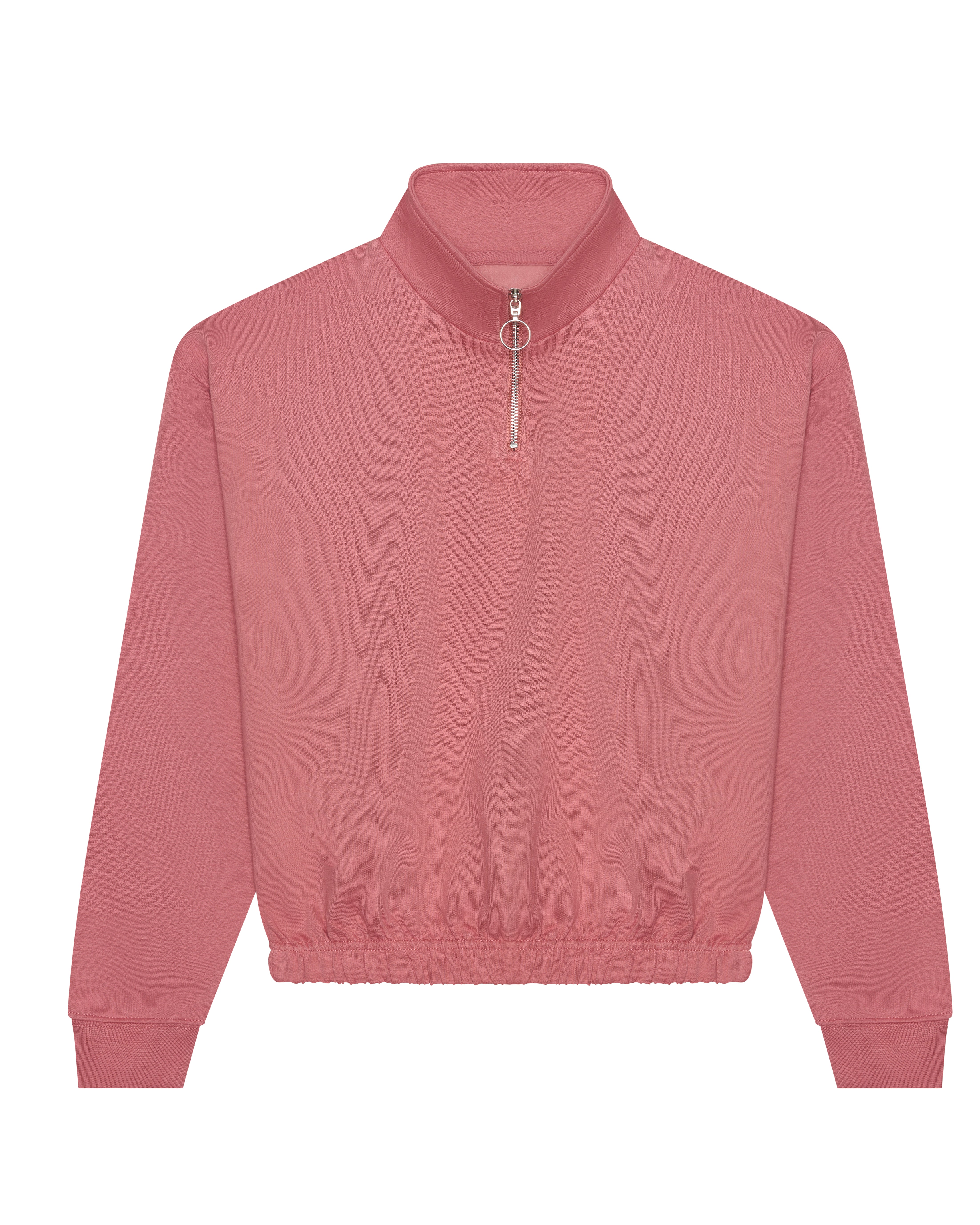 WOMEN'S CROPPED 1/4 ZIP SWEAT