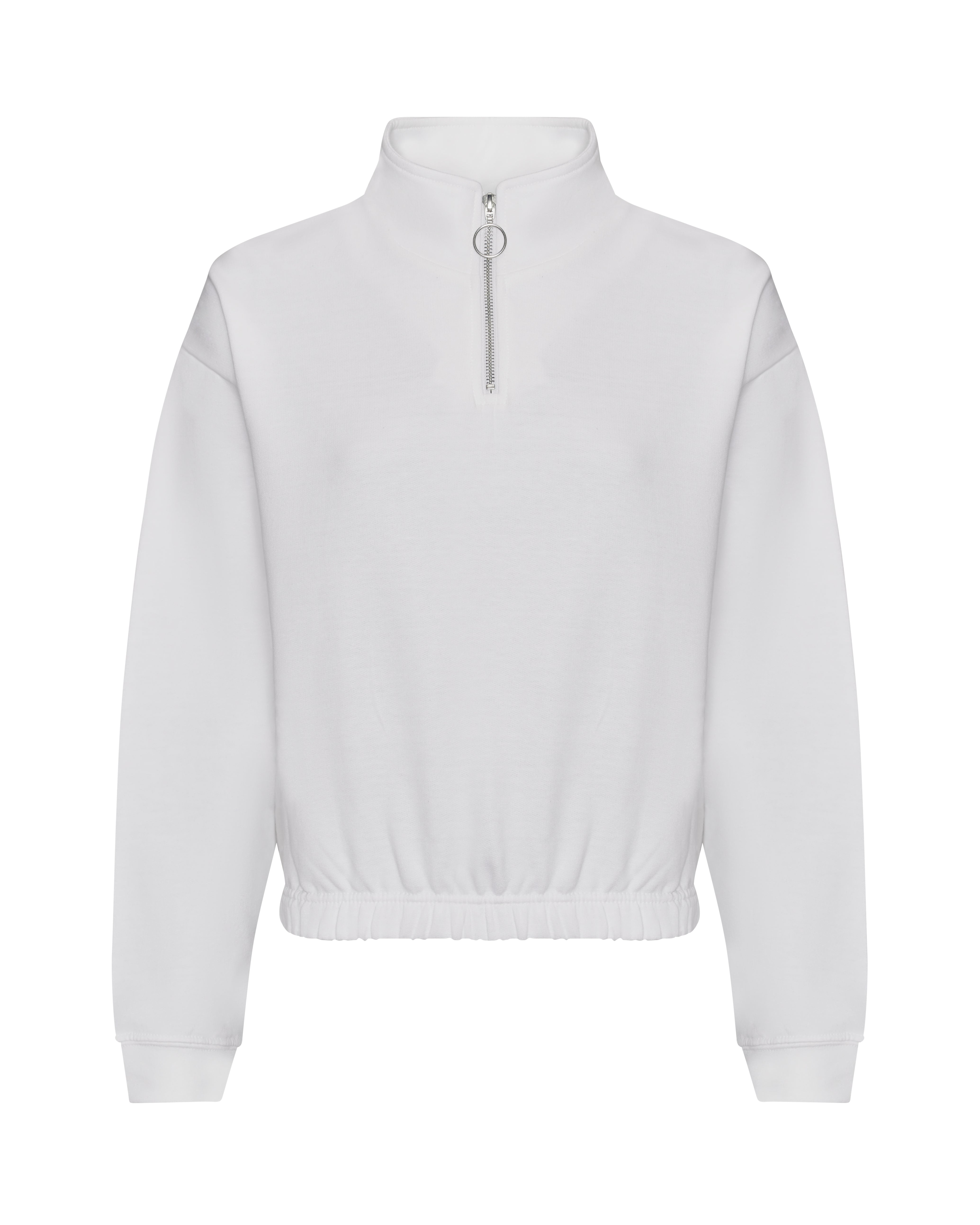 WOMEN'S CROPPED 1/4 ZIP SWEAT