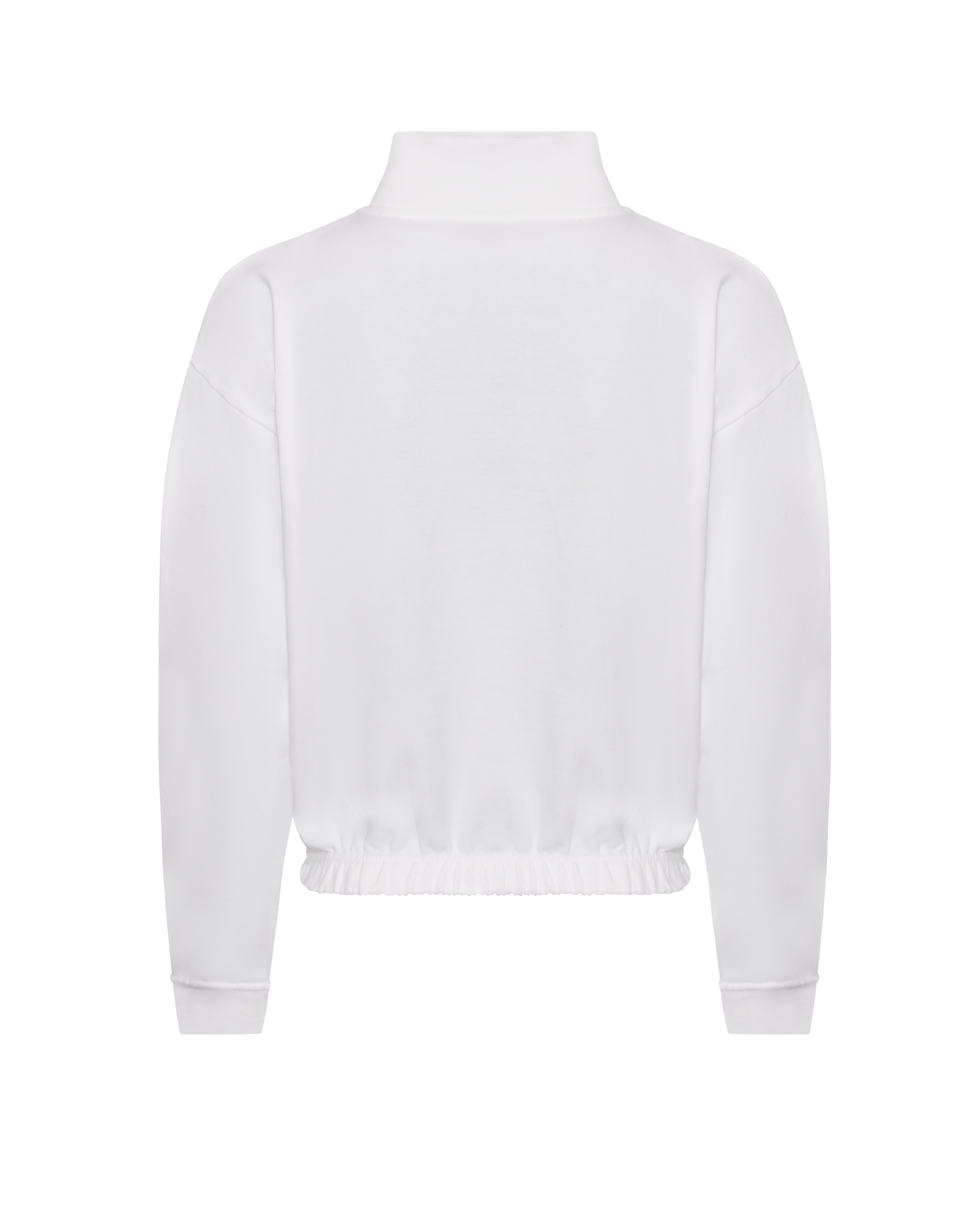 WOMEN'S CROPPED 1/4 ZIP SWEAT