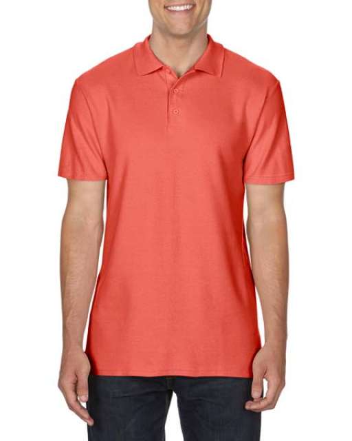 TRICOU POLO UNISEX SOFTSTYLE DOUBLE PIQUE GI64800