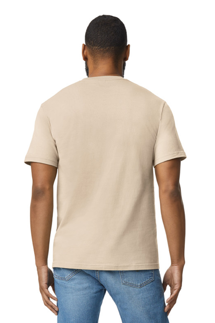 TRICOU UNISEX SOFTSTYLE™ MIDWEIGHT  NO LABEL ENZYME WASH