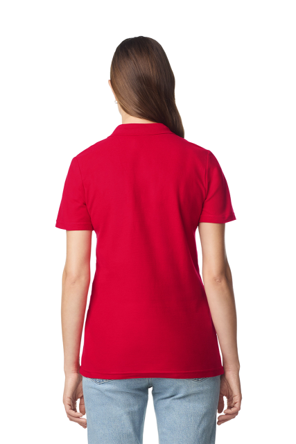 SOFTSTYLE™ LADIES' DOUBLE PIQUÉ POLO