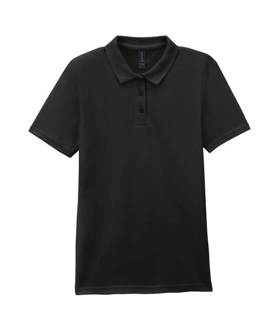 SOFTSTYLE™ LADIES' DOUBLE PIQUÉ POLO