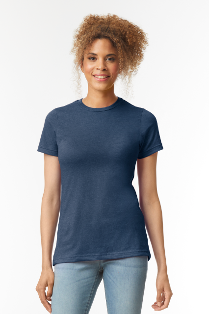 TRICOU DAMA SOFTSTYLE™ CVC WOMEN'S T-SHIRT