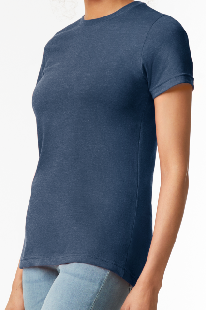 TRICOU DAMA SOFTSTYLE™ CVC WOMEN'S T-SHIRT