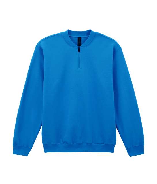 SOFTSTYLE™ MIDWEIGHT ADULT FLEECE 1/4 ZIP SWEATSHIRT