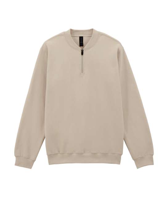 SOFTSTYLE™ MIDWEIGHT ADULT FLEECE 1/4 ZIP SWEATSHIRT