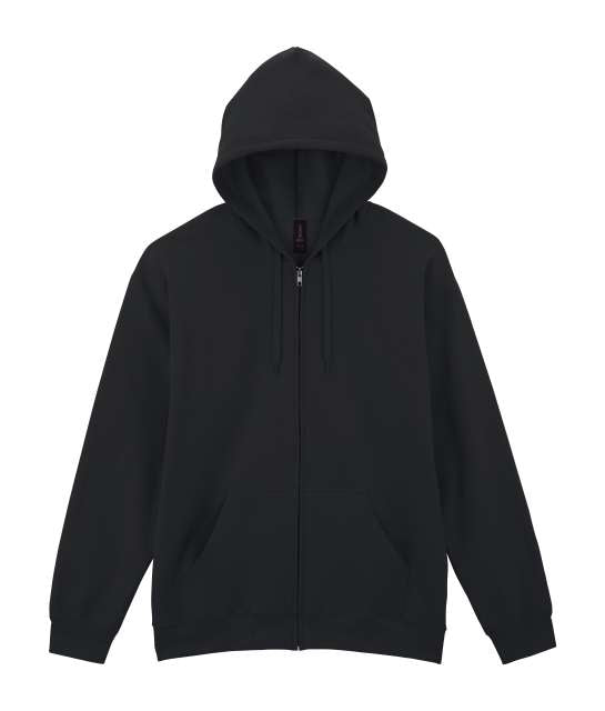 SOFTSTYLE™ MIDWEIGHT FLEECE ADULT FULL ZIP HOODED SWEATSHIRT