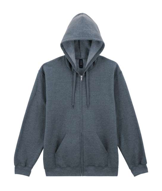 SOFTSTYLE™ MIDWEIGHT FLEECE ADULT FULL ZIP HOODED SWEATSHIRT