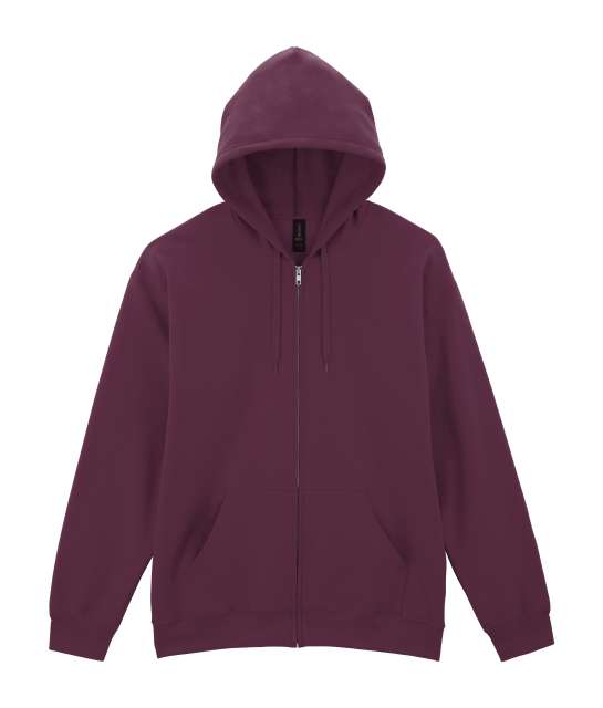 SOFTSTYLE™ MIDWEIGHT FLEECE ADULT FULL ZIP HOODED SWEATSHIRT