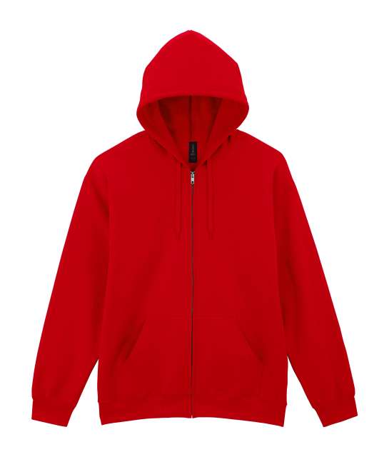 SOFTSTYLE™ MIDWEIGHT FLEECE ADULT FULL ZIP HOODED SWEATSHIRT