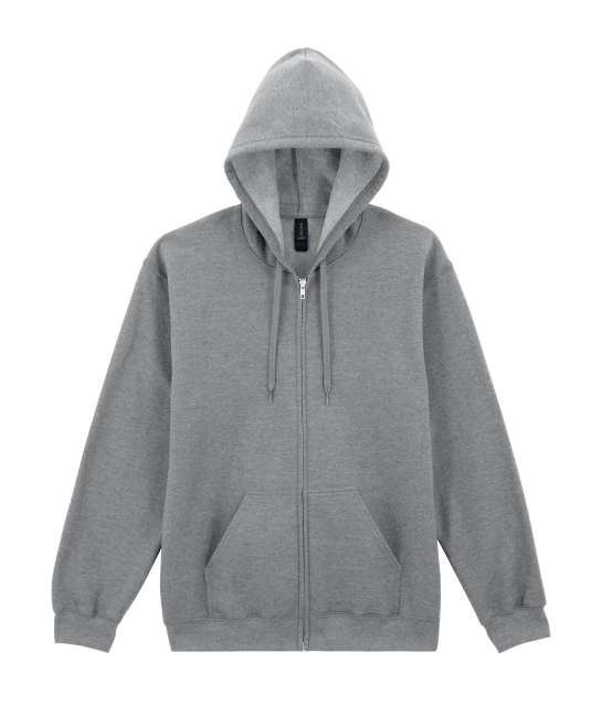 SOFTSTYLE™ MIDWEIGHT FLEECE ADULT FULL ZIP HOODED SWEATSHIRT