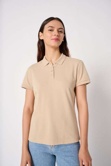 TRICOU POLO DAMA PIQUE IB221
