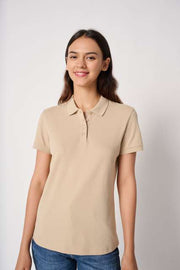 TRICOU POLO DAMA PIQUE IB296