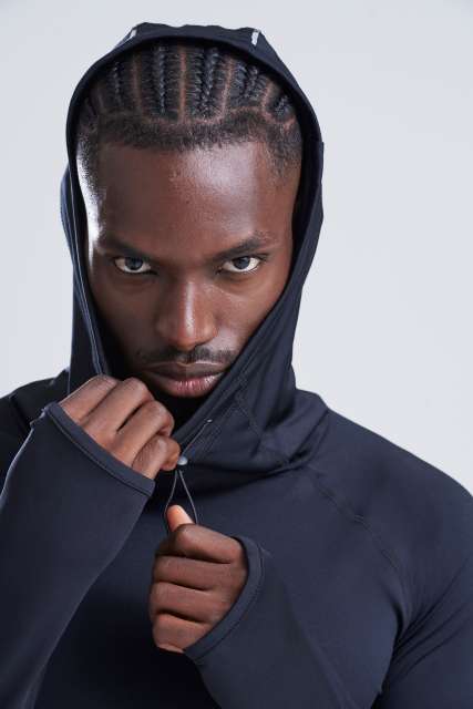 MENS COOL COWL NECK TOP