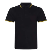 TRICOU POLO STRETCH CU MARGINI CONTRASTANTE JP003