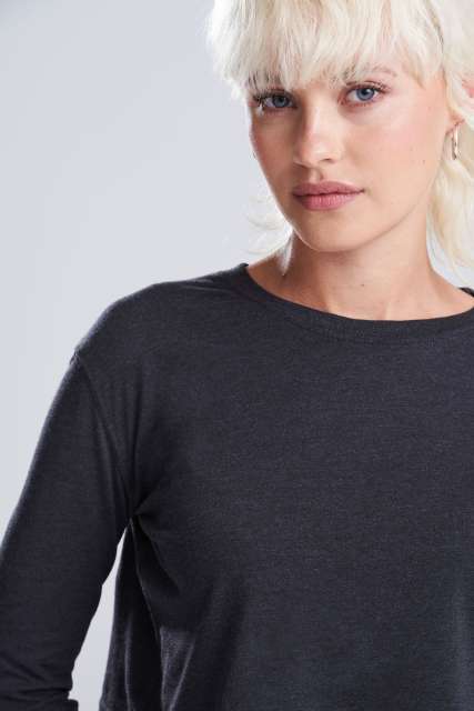 WOMEN'S L/S CROPPED T