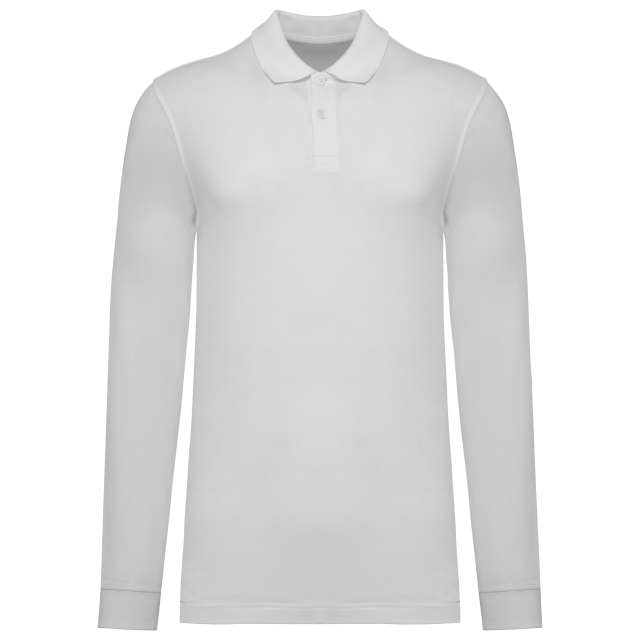 MEN’S ORGANIC 180 PIQUÉ POLO SHIRT LONG SLEEVES