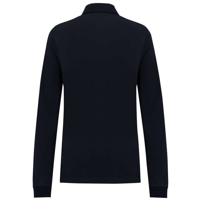 LADIES’ ORGANIC 180 PIQUÉ POLO SHIRT LONG SLEEVES
