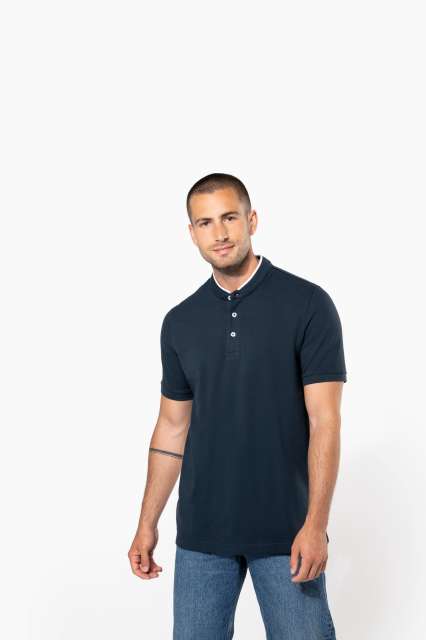 TRICOU POLO MANDARIN COLLAR