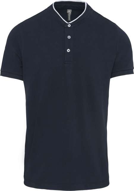 TRICOU POLO MANDARIN COLLAR