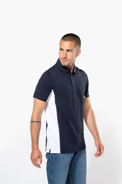 TRICOU POLO FLAG TWO-TONE
