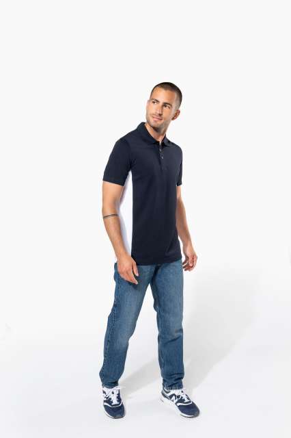 TRICOU POLO FLAG TWO-TONE