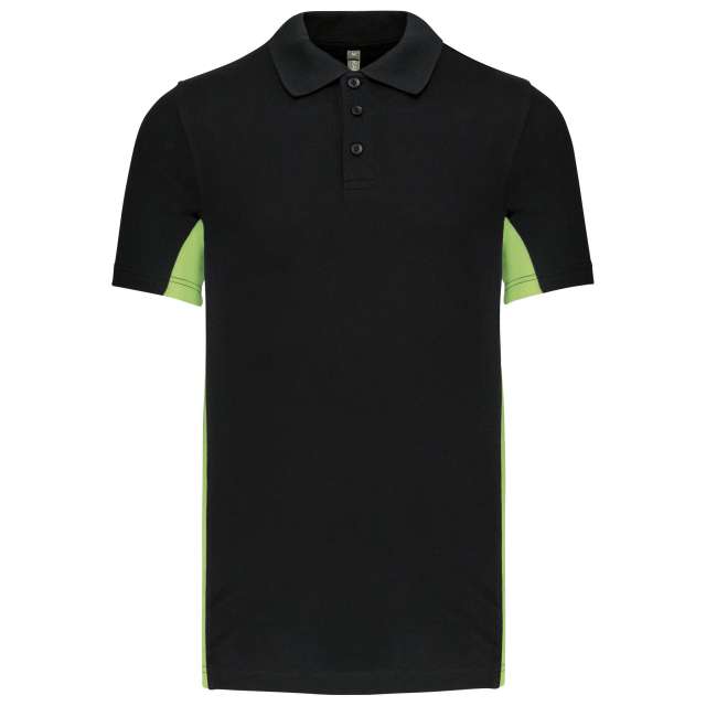 TRICOU POLO FLAG TWO-TONE