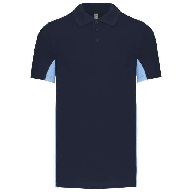 TRICOU POLO FLAG TWO-TONE