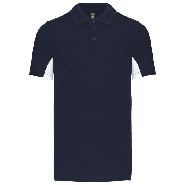 TRICOU POLO FLAG TWO-TONE