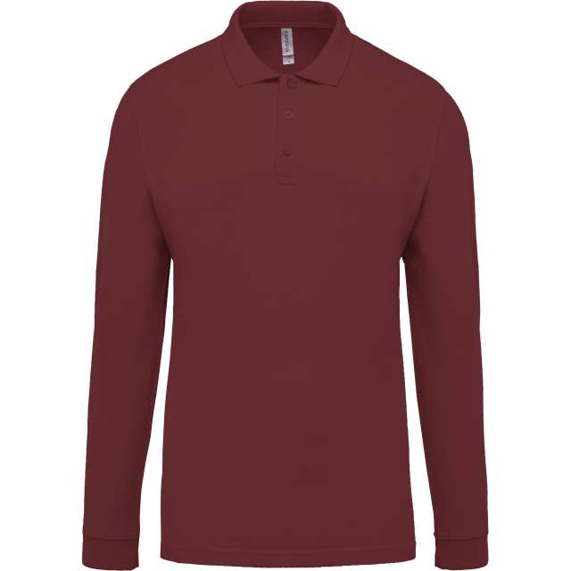 TRICOU POLO BARBATI PIQUE MANECA LUNGA KA256