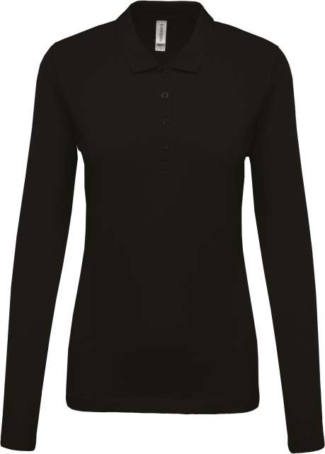 TRICOU POLO DAMA PIQUE MANECA LUNGA KA257
