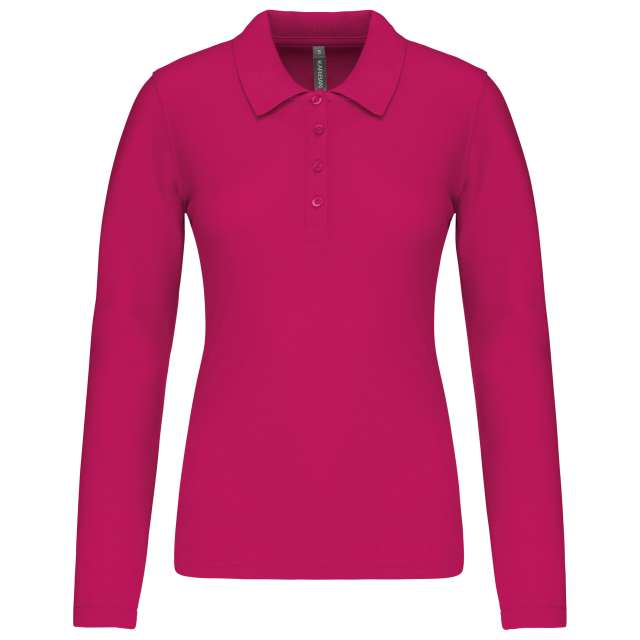 TRICOU POLO DAMA PIQUE MANECA LUNGA KA257