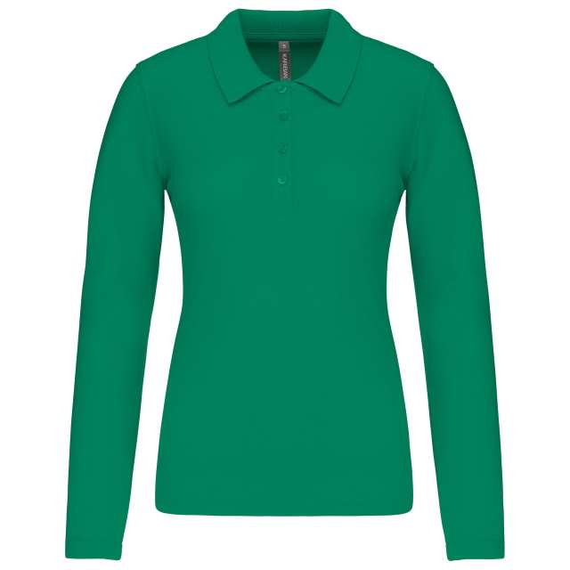 TRICOU POLO DAMA PIQUE MANECA LUNGA KA257