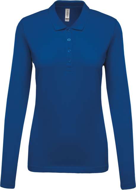 TRICOU POLO DAMA PIQUE MANECA LUNGA KA257