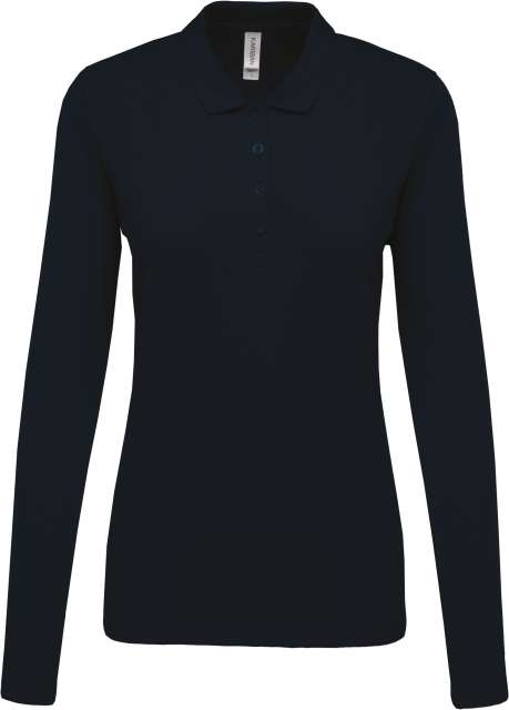 TRICOU POLO DAMA PIQUE MANECA LUNGA KA257