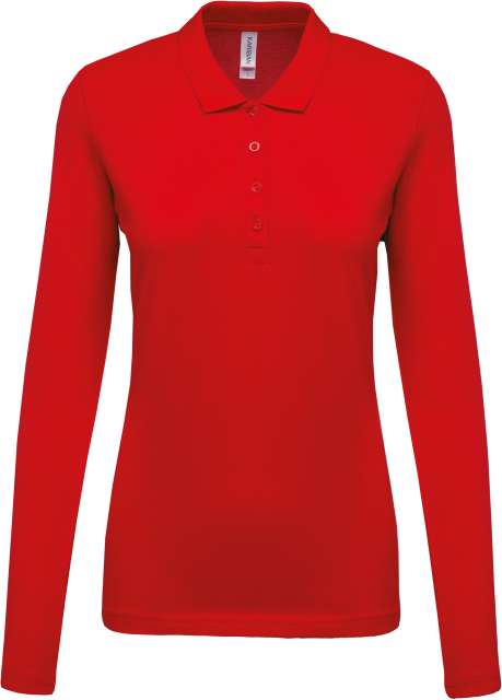TRICOU POLO DAMA PIQUE MANECA LUNGA KA257