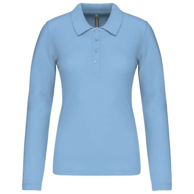 TRICOU POLO DAMA PIQUE MANECA LUNGA KA257