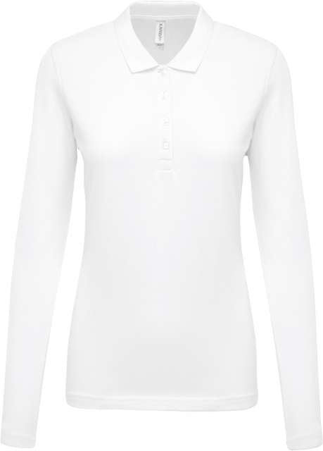 TRICOU POLO DAMA PIQUE MANECA LUNGA KA257