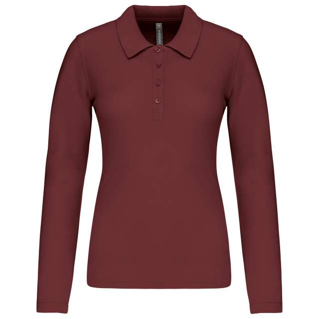 TRICOU POLO DAMA PIQUE MANECA LUNGA KA257