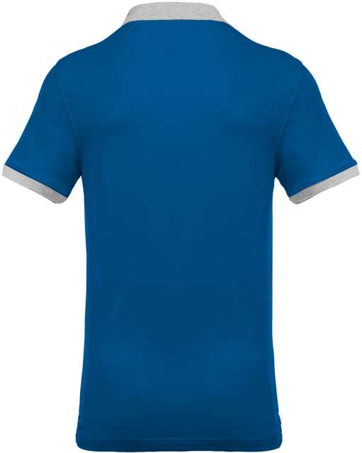 TRICOU POLO TWO-TONE PIQUÉ
